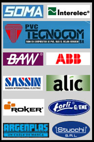 SOMA - INTERELEC - PVC TECNOCOM - BAW - ABB - SASSIN - ALIC - ROKER - FORLI G/ENE - ARGENPLAS - STUCCHI
